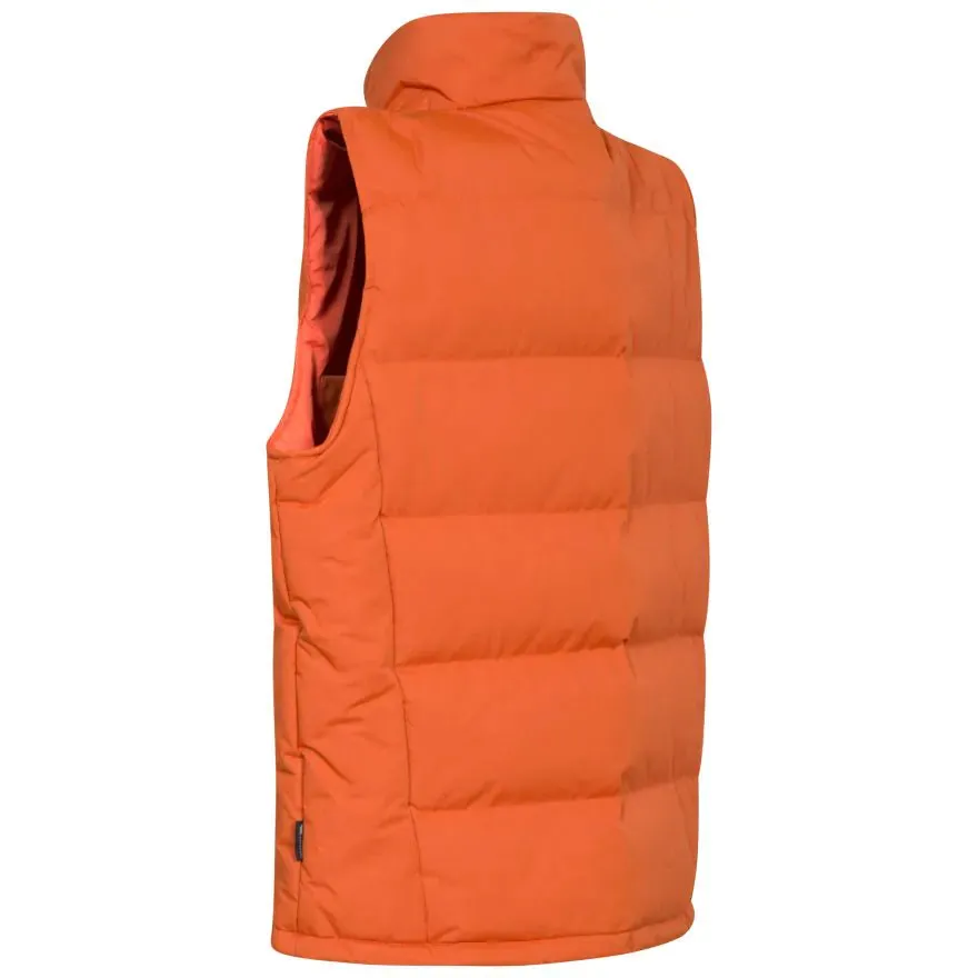 Trespass M Burnt Orange Clasp Padded Gilet