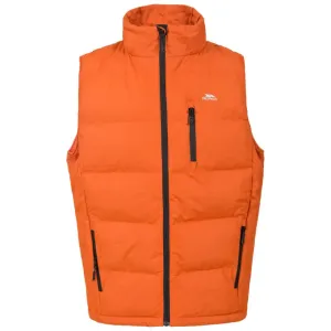 Trespass S Burnt Orange Clasp Padded Gilet