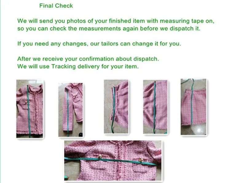 Women's Designer Inspired Custom Made Hand Made Loose Fit Pink Tweed Blazer   Skirt Suit 6 Colours